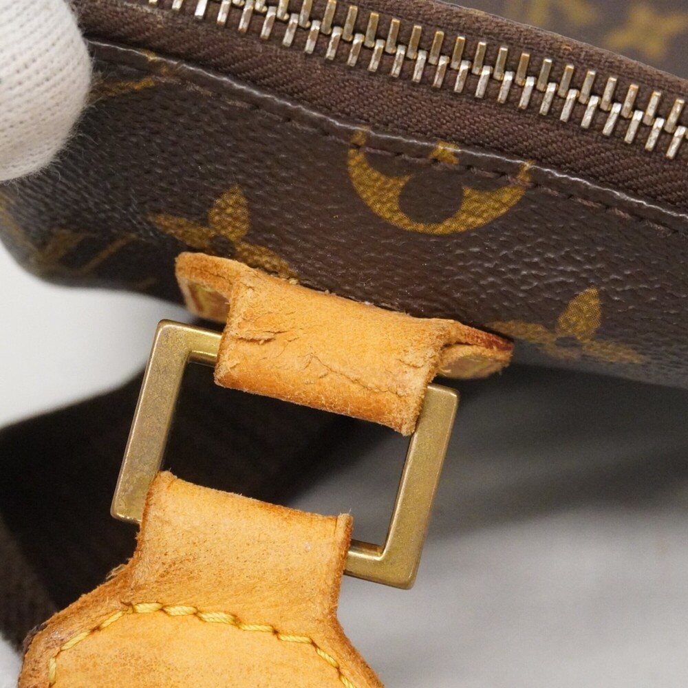 LOUIS VUITTON Authentic Brown Monogram Pochette Shoulder Bag - Picture 8 of 14